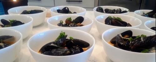 Steamed Mussels | Coconut broth