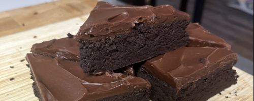 Frosted Fudge Brownies