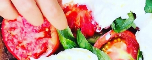 Burrata salad