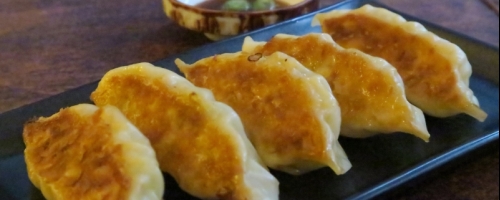 Shrimp vegetable dumpling