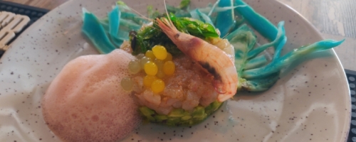 Tartare de quisquillas