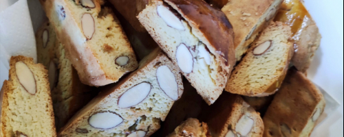 Traditional Cantucci and Vino Santo