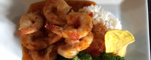 Sweet chili shrimp