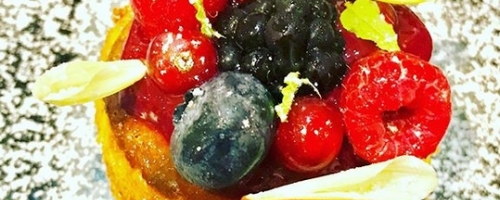 Forest fruit pie
