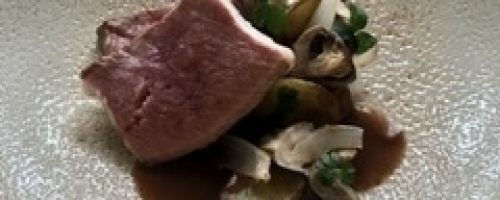 Cote de veau forestière