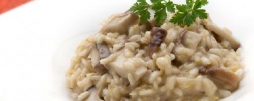Rissoto de verduras y setas