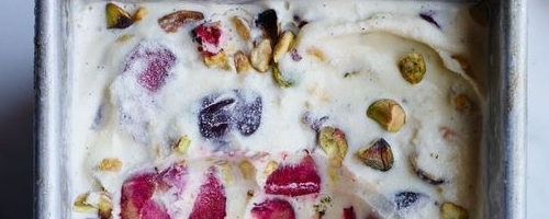 Cherry & Pistachio Ice Cream