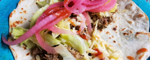 Peruvian Chicken Tortillas