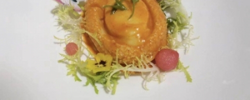 Fried abalone