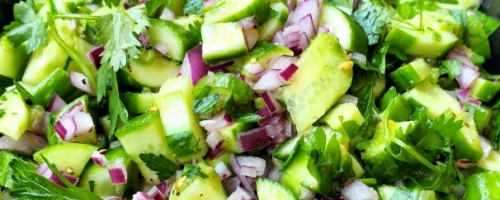 Egyptian Cucumber Salad