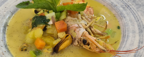 Fischsuppe &safran