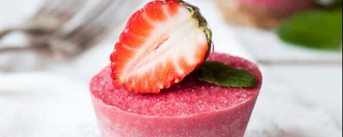 Strawberry cheesecake