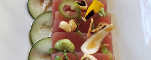 Tiradito de atún