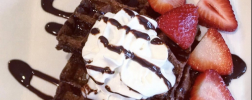 Chocolate waffle
