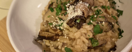 Mushroom Rissoto