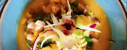 ceviche de corvina