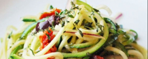 Detox Shitake Mushroom & Zucchini Salad