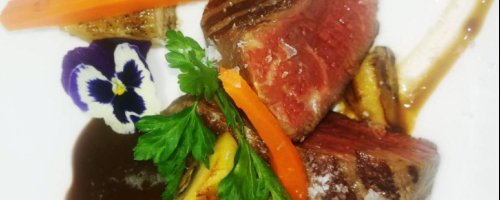 Solomillo de angus a baja temperatura con salsa de boletus
