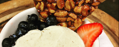 roasted elote ice cream