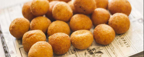 Croquetas de chorizo de león ahumado