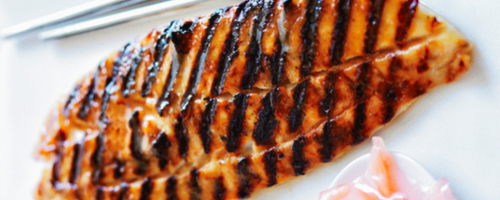 Miso Glazed Red Snapper