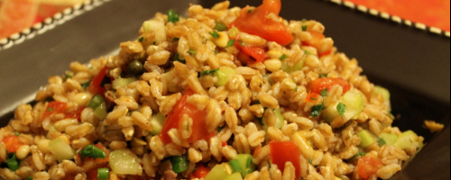 Salade d'épeautre