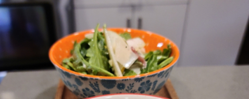 Arugula and Apples