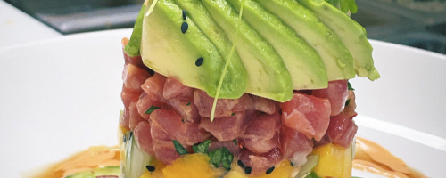 Poke tuna tartare