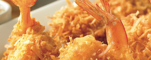 Camarones al coco