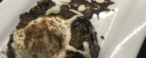Chocolate Lava Cake a la Mode