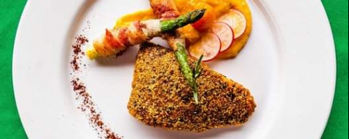Salmón del chef