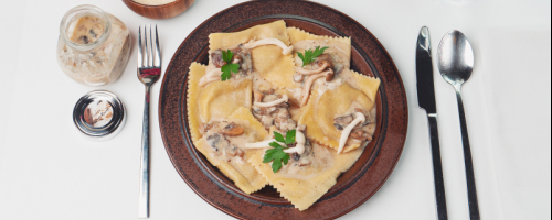 Mama's Ravioli Truffel en Porcini