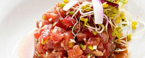 Tartare de thon mediterranéen