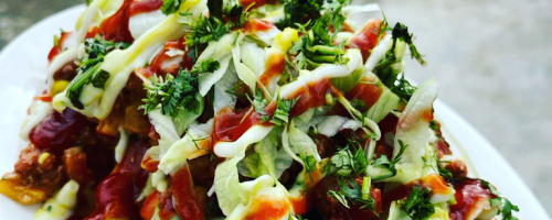 Vegan Yaroa ( Dominican Dish)