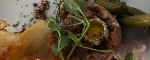 Bison Carpaccio