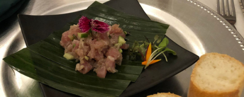 Tartare de thon mediterranéen