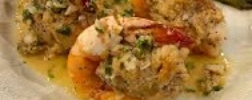 Crab Stuffed Jumbo Shrimp