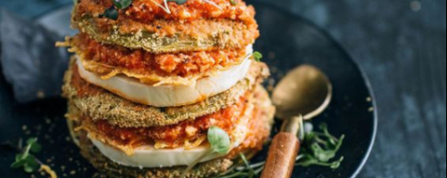 Étagé d'Haloumi grillé