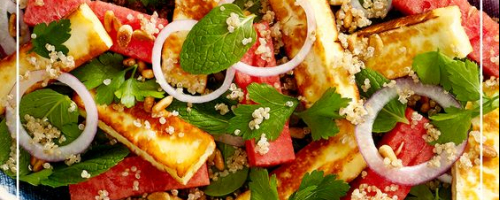 Salade d'Haloumi Grillé