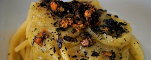 Spaghettone patate e cozze