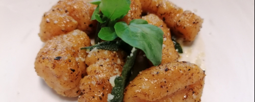 Sweet potato Gnocchi