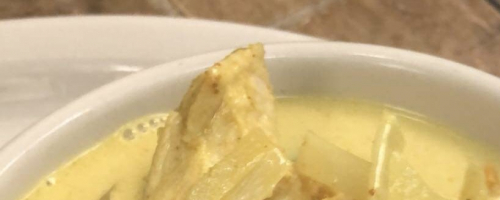 Yellow curry (chicken or pork)