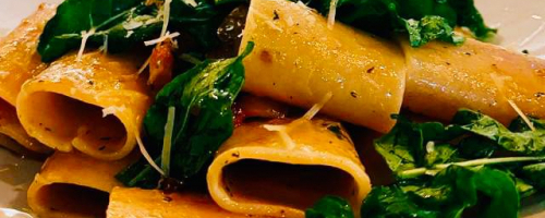 Paccheri primavera