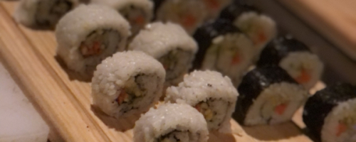Sushi Roll (Vegetarian, Tuna, Fish or Salmon)