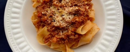 Pappardelle With Beef Ragu