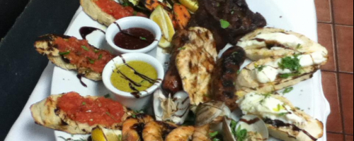 Degustacion de Mariscos y Carne