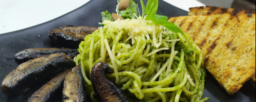 Pesto Portobello Pasta