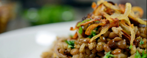 Rice & Lentils