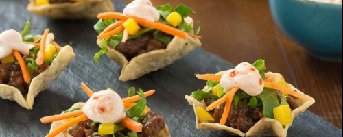 Taco Salad Bites