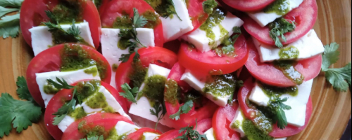 Panela & Tomatoes Salad